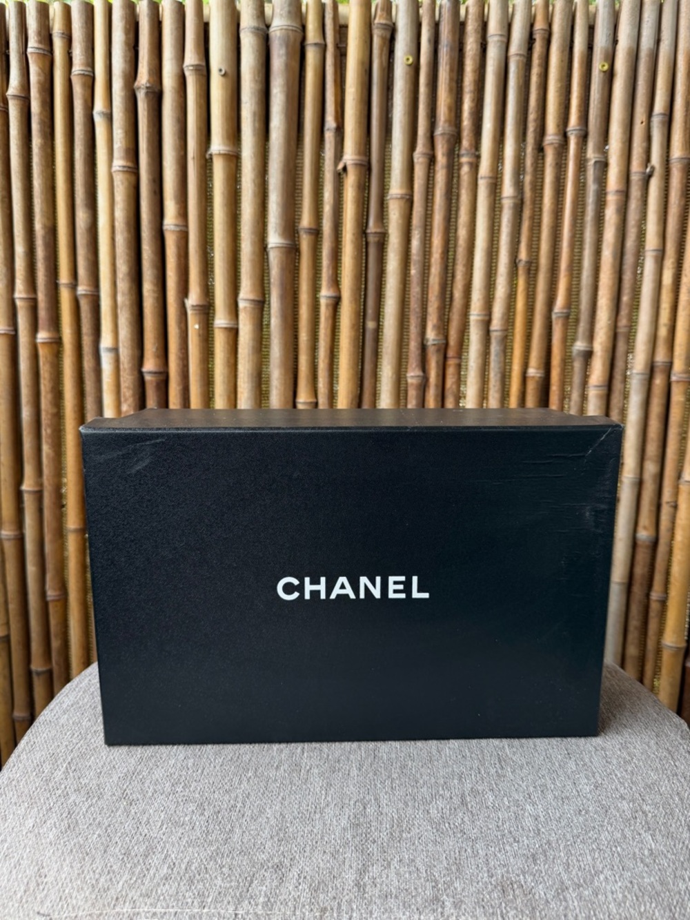 CHANEL empty shoe box